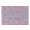 thumbnail image 1 of Cartoon Cutting Board, Bows and Bootes Buttons Ribbon Infant Elements Birthday Theme on Tartan Display, Decorative Tempered Glass Cutting and Serving Board, Small Size, Pale Pink Mauve, by Ambesonne, 1 of 1