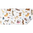 thumbnail image 1 of Cartoon Dachshund Rectangle Tablecloth 60"x120",Waterproof Polyester Rectangle Table Cloth, Wipeable Spillproof Polyester Tablecloth for Dining, Camping, Indoor and Outdoor, 1 of 6