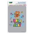 thumbnail image 1 of Cartoon Dance Your Cares Aware Fraggle Rock Red Home Business Office Sign, 1 of 7