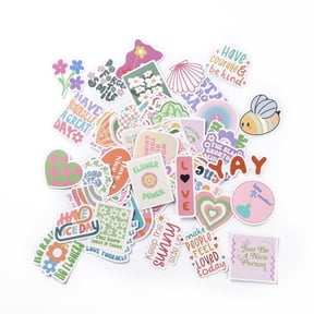 Cartoon Danish Style Vsco Paper Stickers Set Adhesive Label Stickers for Water Bottles Laptop Luggage Cup Computer Mobile Phone Skateboard