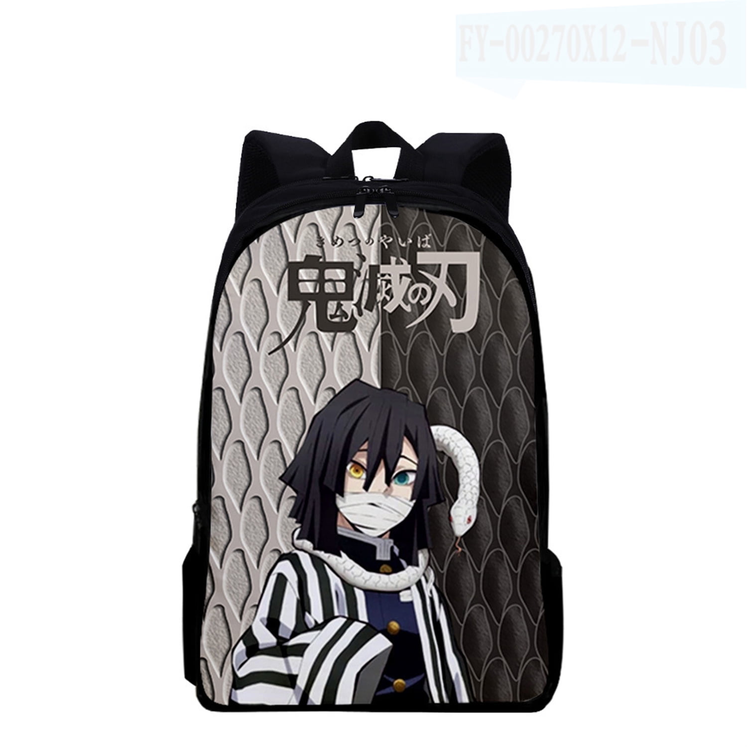 Cartoon Demon Slayer Backpack Boy Girl Student School Bags Book Bag Gift Teenagers Backpacks Walmart