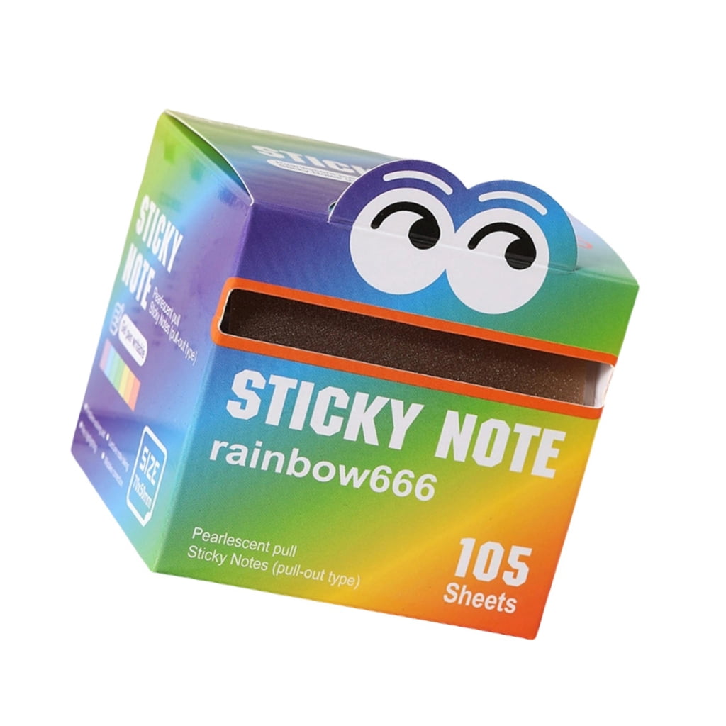 Cartoon Design Pull Out Removable Marking Stick Note Retractable ...