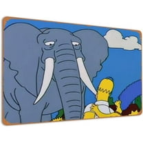 Cartoon Diamond Art Kits for Adults,5D Painting Art Kits The Simpsons Theme Diamond Art Painting Kit for Adult Beginner DIY Diamond Gem Art Painting Kits for Home Wall Decor 8X12 Inch