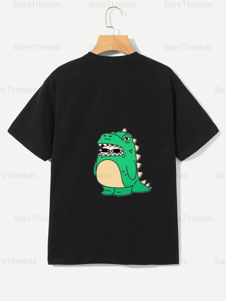 Cartoon Dino Reveal T-Shirt - HOT SALE Funny Costume Graphic Tee ...