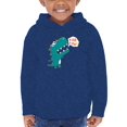 thumbnail image 1 of Cartoon Dino Rooarr Hoodie Toddler -Image by Shutterstock,  4 Toddler, 1 of 4