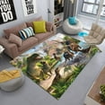 thumbnail image 1 of Cartoon Dinosaur Area Rugs Dinosaur Carpet For Boys Kids Cute Animal Carpet Rugs For Boys Bedroom Living Room Bedroom Kitchen Playing Room 3' x 4', 1 of 6