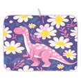 thumbnail image 1 of Cartoon Dinosaur Pattern Drying Dish Mat Quick Drying Absorbent Soft Durable for Kitchen 18" x 24", 1 of 10