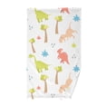 thumbnail image 1 of Cartoon Dinosaurs Trees Cotton Face Towels Soft Hand Towel Absorbent Bathroom Towel for Kitchen Hotel Decoration, 1 of 7