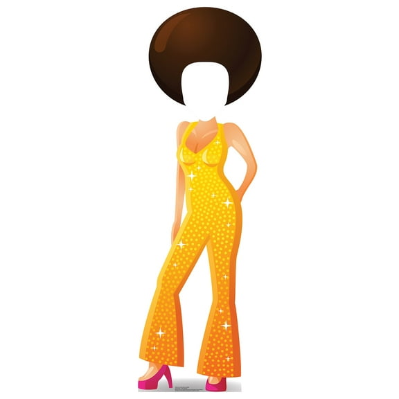 Cartoon Disco Dancer Standin