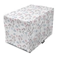 thumbnail image 1 of Cartoon Dog Crate Cover, Themed Pattern with Clouds Balloons and Unicorns Party, Easy to Use Pet Kennel Cover Small Dogs Puppies Kittens, 7 Sizes, Pale Pink Pale Blue, by Ambesonne, 1 of 6
