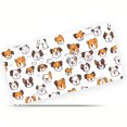 thumbnail image 1 of Cartoon Dog Face Pattern Funny Personalized License Plate Rust-proof Stainless Steel Metal License Plate Suitable For Men And Women 12.2" x 6.2", 1 of 7