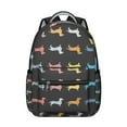 thumbnail image 1 of "Cartoon Dog Graphic Backpack - Fun School & Work Bag, Playful Pet Owner Gift with Reinforced Corners & Durable Zippers", 1 of 6