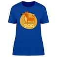 thumbnail image 1 of Cartoon Dog In A Circle T-Shirt Women -Image by Shutterstock, Female XX-Large, 1 of 2