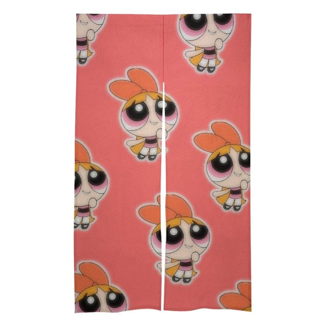 Cartoon Door Curtain The Powerpuff Girls (191) Cute Girl Bedroom