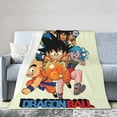 Cartoon Dragon Ball Z Printed Blanket Soft Throw Blankets Bedding Anime
