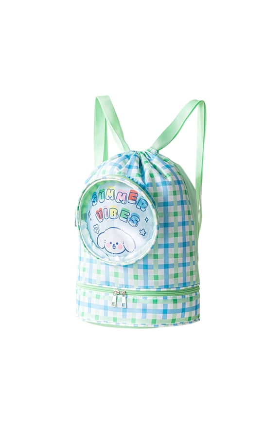 Cartoon Drawstring Backpack With Bunny Print Drawstring Backpack Bag,Waterproof Draw String Back Sack,Gym Drawstring Bags Swim Bag For Unisex
