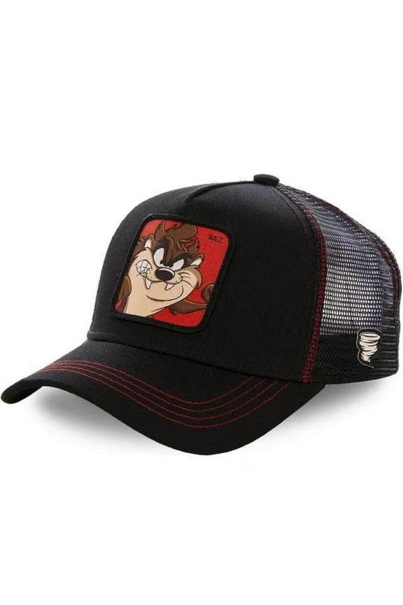 Cartoon Duck Anime Embroidered Hat Trucker Hat Big Mouth Monster Mesh Baseball Cap