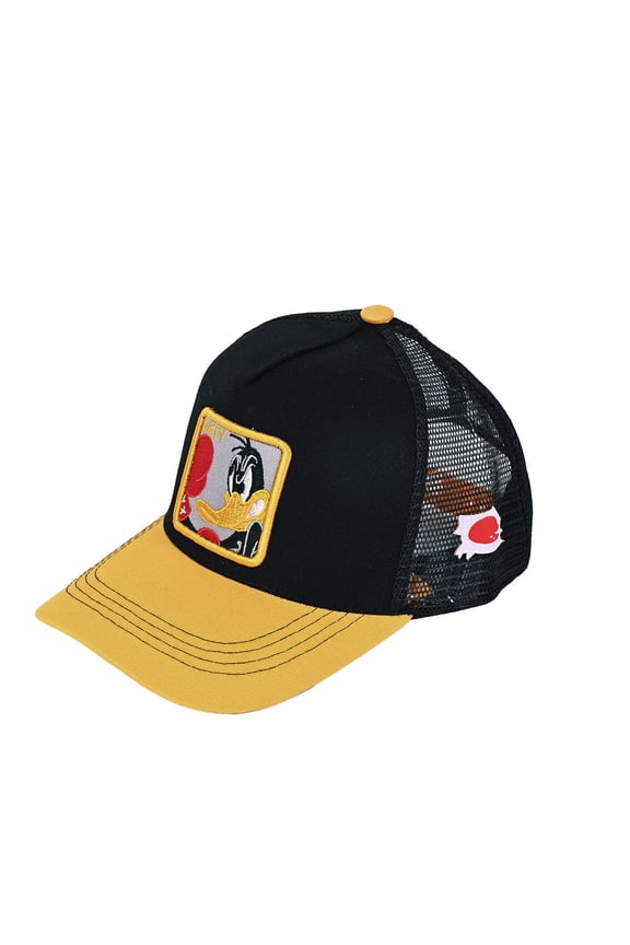 Cartoon Duck Anime Embroidered Hat Trucker Hat Big Mouth Monster Mesh Baseball Cap