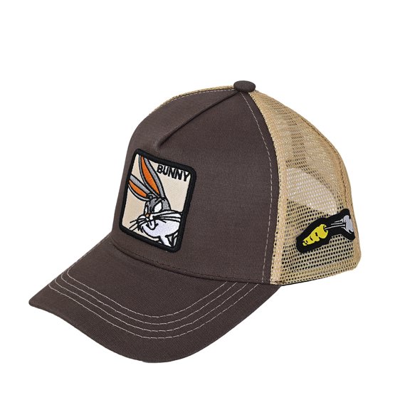 Cartoon Duck Anime Embroidered Hat Trucker Hat Big Mouth Monster Mesh Baseball Cap