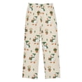 thumbnail image 1 of Cartoon Duck Pattern Pajama Pants Soft Lightweight Lounge Pants Bottoms Sleep Pants Warm Comfy, 1 of 9