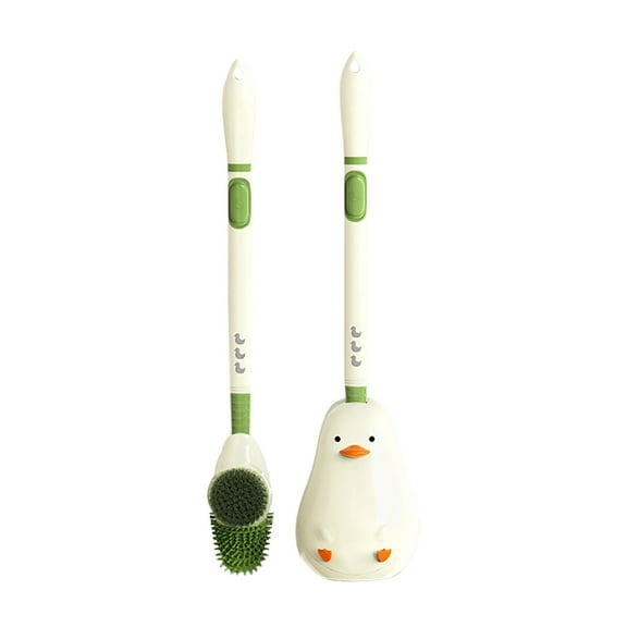 Cartoon Shaped Toilet Brushes Wall Mounted No Dead Corners