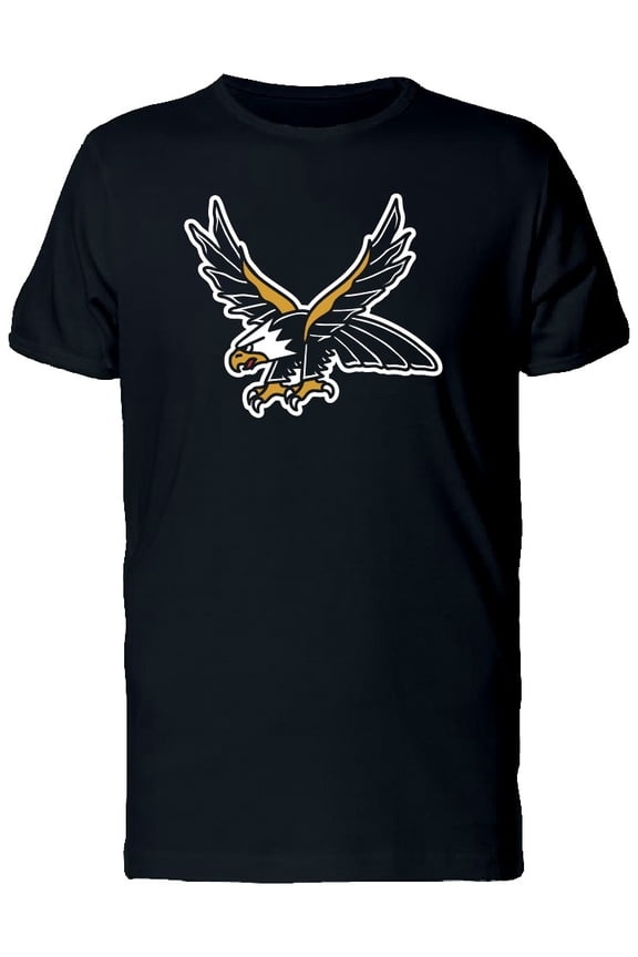 Cartoon Eagle Mascot T-Shirt Men -Image by Shutterstock, Male Large