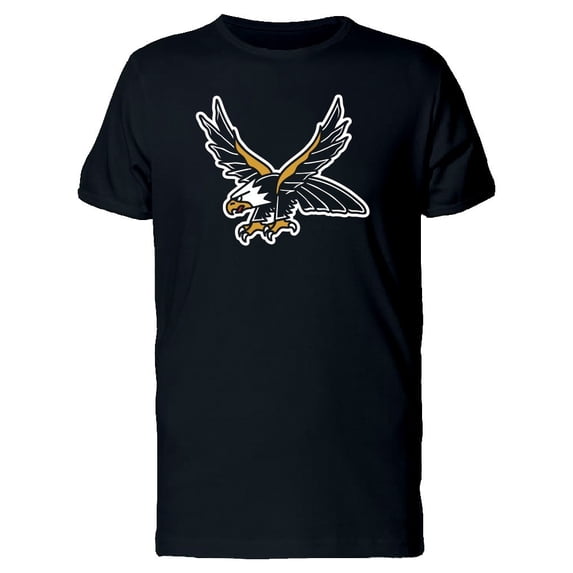 Cartoon Eagle Mascot Tee Men's -Image by Shutterstock