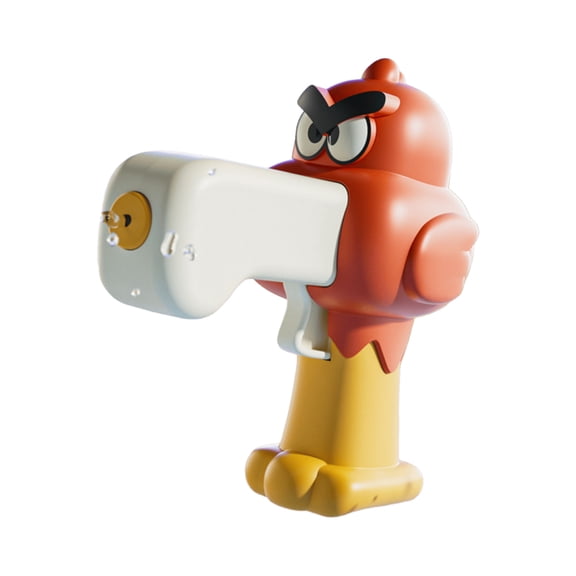 Cartoon Eagle Water Gun, Bird Shaped Squirt Blaster, Outdoor Flying Theme Soaker, Summer Pool Party Accessory, Backyard Water Play Equipment, Red