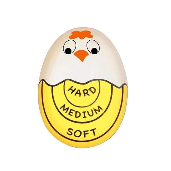 Cartoon Egg Timer Color Changing Indicators Soft & Hard Boil Eggs Thermometer Kitchen Gadget Tells When Eggs are Readys