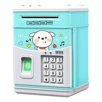 Cartoon Electronic ATM Password Piggy Bank Cash Coin Can Auto Scroll Paper Money Saving Box Gift for Kids The best holiday gift