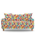 thumbnail image 1 of Cartoon English Hand Drawn Letters Couch Cover Combination Stretch Sofa Covers For Living Room L Shape Slip-Resistant Slipcover, 1 of 5