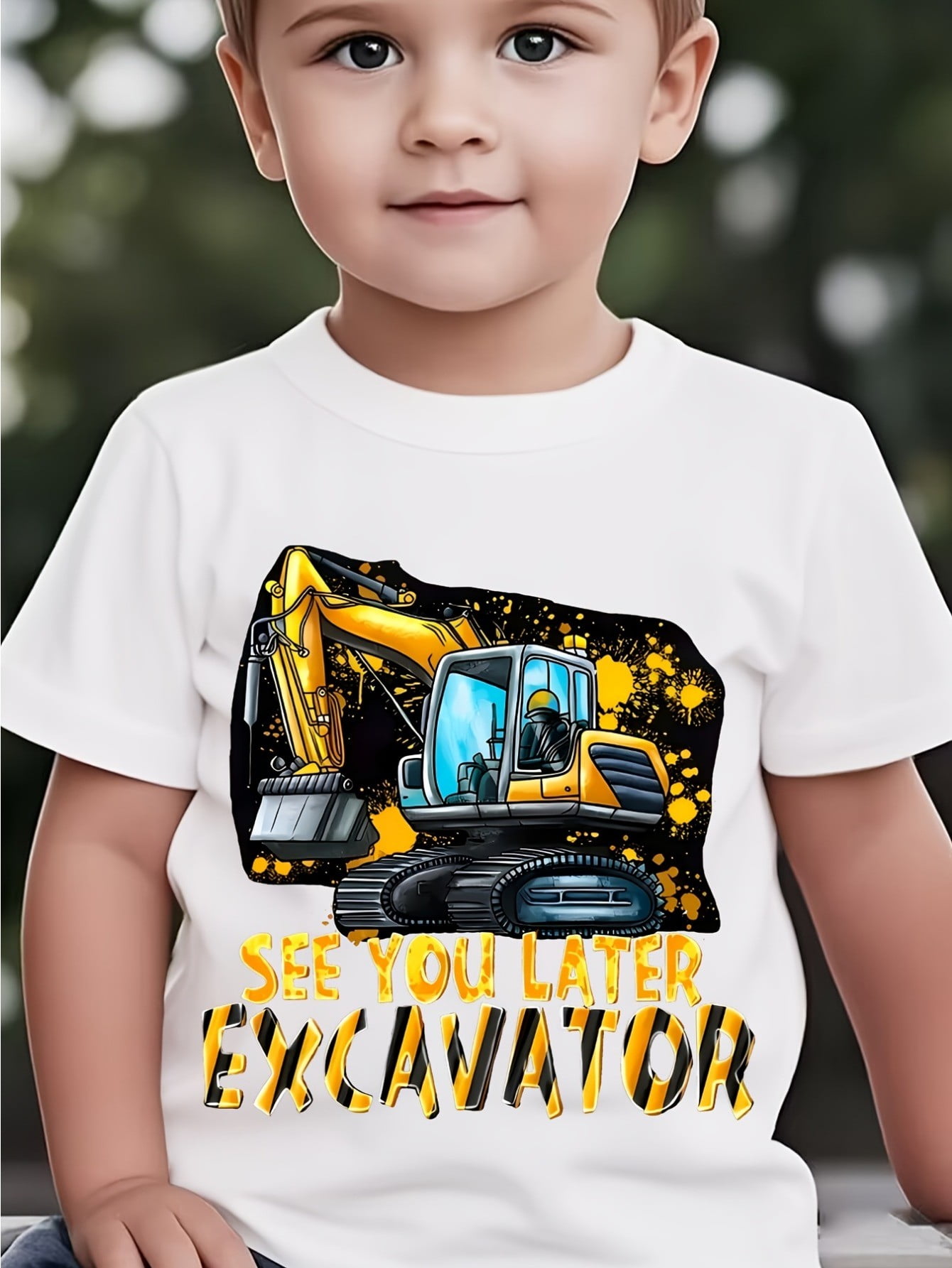 T-shirt Humour "See You Later" Années 80 - Coton 100% - Unisexe - Taille Large - Thème Halloween