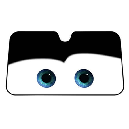 Cartoon Eyes Front Auto Car Windshield Sun shade Sun Visor