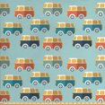 thumbnail image 1 of Cartoon Fabric by the Yard, Repeating Pattern with Van Style Toy Look Doodle, Upholstery Fabric for Dining Chairs Home Decor Accents, Multicolor by Ambesonne, 1 of 4