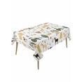thumbnail image 1 of Cartoon Farmhouse Table Cloth, Waterproof Tablecloth for Rectangle Tables, Cute Watercolor Cabin Animals Trees Reusable Washable Fabric Table Cover for Restaurant Kitchen Dining Tables 60"x120", 1 of 9