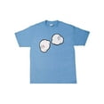 thumbnail image 1 of Cartoon Fists Graphic T Light Blue, Large, 1 of 1
