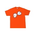 thumbnail image 1 of Cartoon Fists Graphic T Orange, Small, 1 of 1