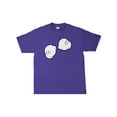 thumbnail image 1 of Cartoon Fists Graphic T Purple, Large, 1 of 1