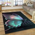 thumbnail image 1 of Cartoon Flower Fantasy Butterfly HD Carpet Rug for Home Living Room Bedroom Sofa Doormat r Kids Area Rug Non-slip Floor Mat, 1 of 5