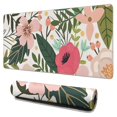 thumbnail image 1 of Cartoon Flowers and Fruit Mousepad Gaming Pad Mouse Waterproof Non Slip for Office Home Work Gaming Gift Tables Mousepad Rubber Base Mousepad with Stitched Edges 35.4x15.7inches, 1 of 7