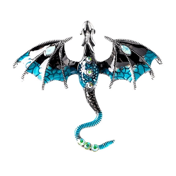 Cartoon Flying Dragon Shaped Brooch Pin Party Brooch Pin