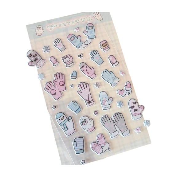 Cartoon Foam Sticker for Scrapbooking Journal Planner Phone Case Decoration