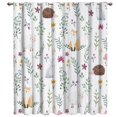 thumbnail image 1 of Cartoon Forest Animal Tree Fox Bear Rabbit Child Window Curtains Curtains for Living Room Decorative Items Living Room, 1 of 6
