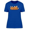 thumbnail image 1 of Cartoon Foxes Family Tee Women's -Image by Shutterstock, 1 of 1