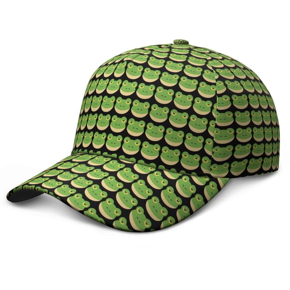 Frog Cap Graphics Cartoon Frog Baseball Cap - Minimalist Unisex Sun Protection Hat with ...