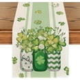 thumbnail image 1 of Cartoon Fruit Table Flag White Flower Plant Table Runner Home Kitchen Living Room Holiday Party Dining Tables r Accessories, 1 of 6