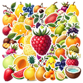 thumbnail image 1 of Cartoon Fruit Theme Stickers, Waterproof Fruit Theme Sticker for Water Bottle Laptop Phone Cases Planner Skateboard Luggage Helmet Party Favor Decor, Ideal for Adults Teens Teacher Rewards, 1 of 8