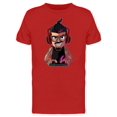 thumbnail image 1 of Cartoon Gamer With Beard   T-Shirt Men -Image by Shutterstock, Male Medium, 1 of 2