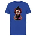 thumbnail image 1 of Cartoon Gamer With Beard   T-Shirt Men -Image by Shutterstock, Male XX-Large, 1 of 2