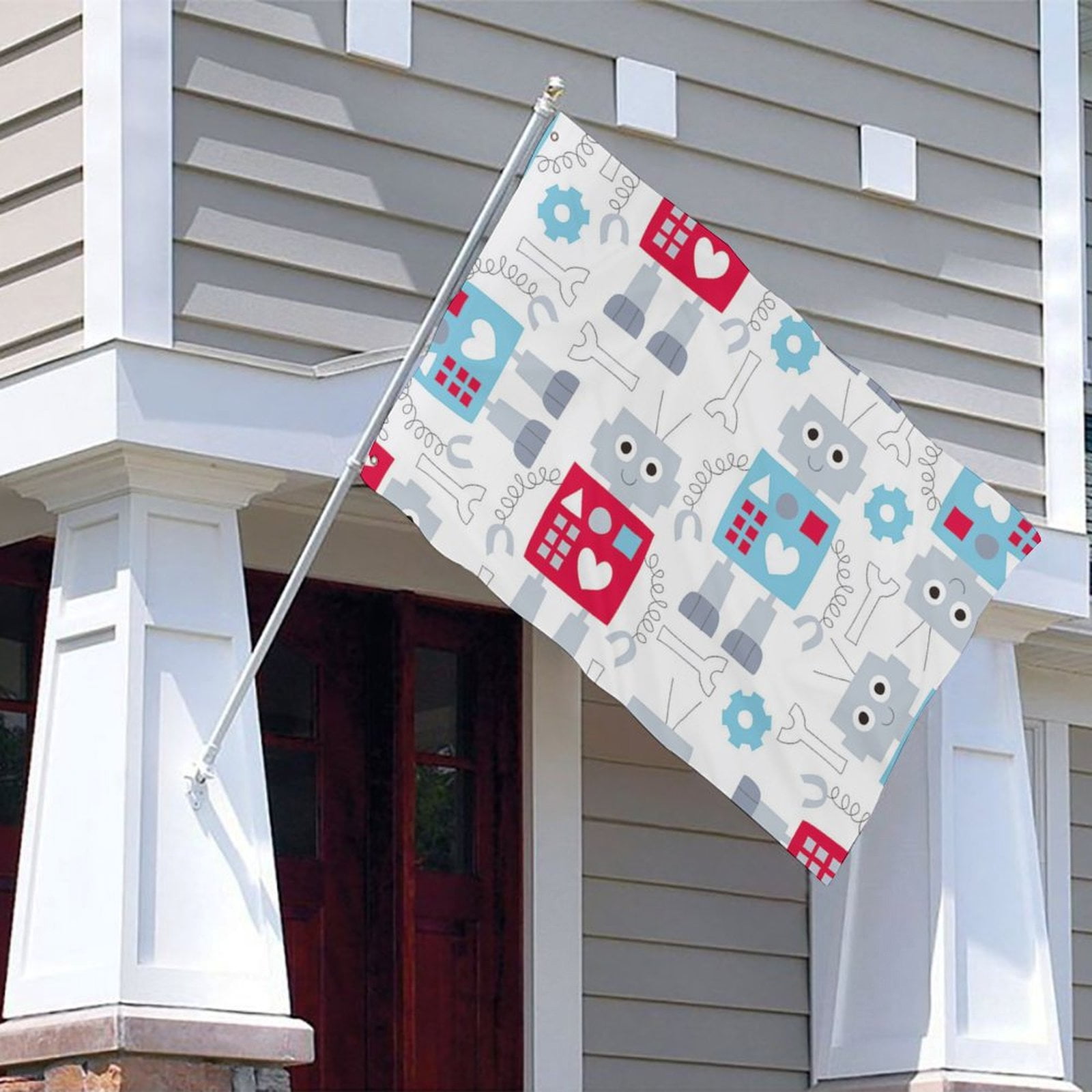 Double Sided House Flagsnull